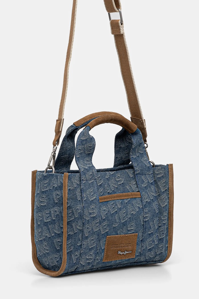 Pepe Jeans Torebka ZADIE DENIM PL031627 niebieski SS25
