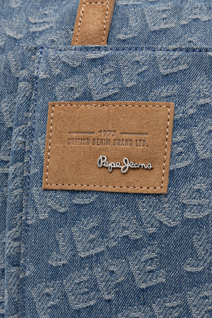 Kabelka Pepe Jeans BELLAMIE DENIM modrá PL031628