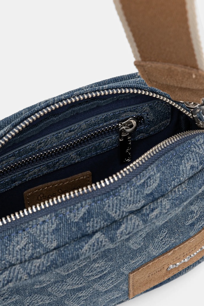 Kabelka Pepe Jeans BRIANAE DENIM PL031629 modrá