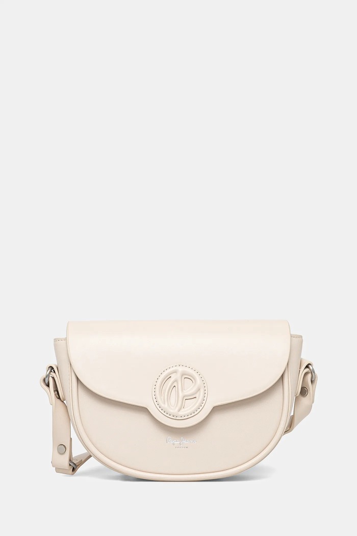 Kabelka Pepe Jeans CRISHA LIMITED hladký béžová PL031635
