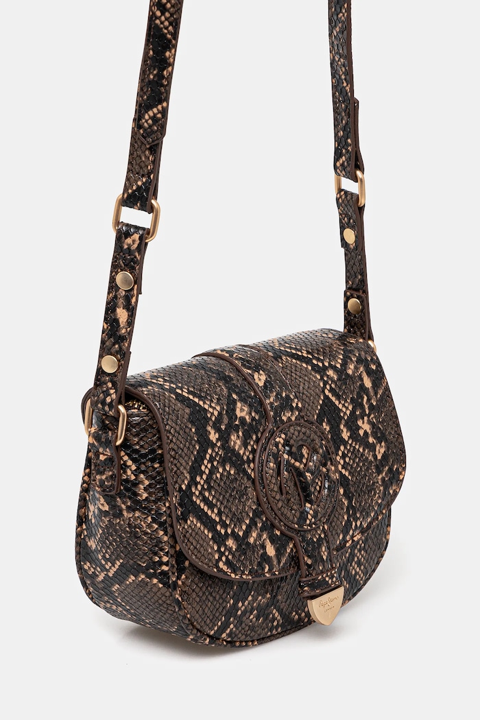 Torba Pepe Jeans CRISSY SNAKE PL031644 smeđa SS25