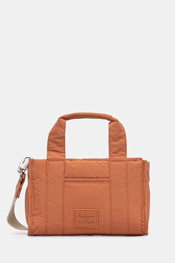 Kabelka Pepe Jeans ZADIE BLOSSOM hladký oranžová PL031647