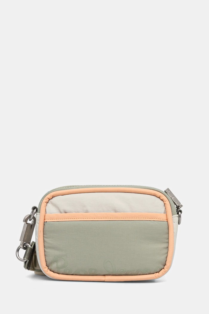 Kabelka Pepe Jeans BRIANAE BLOOM hladký zelená PL031653