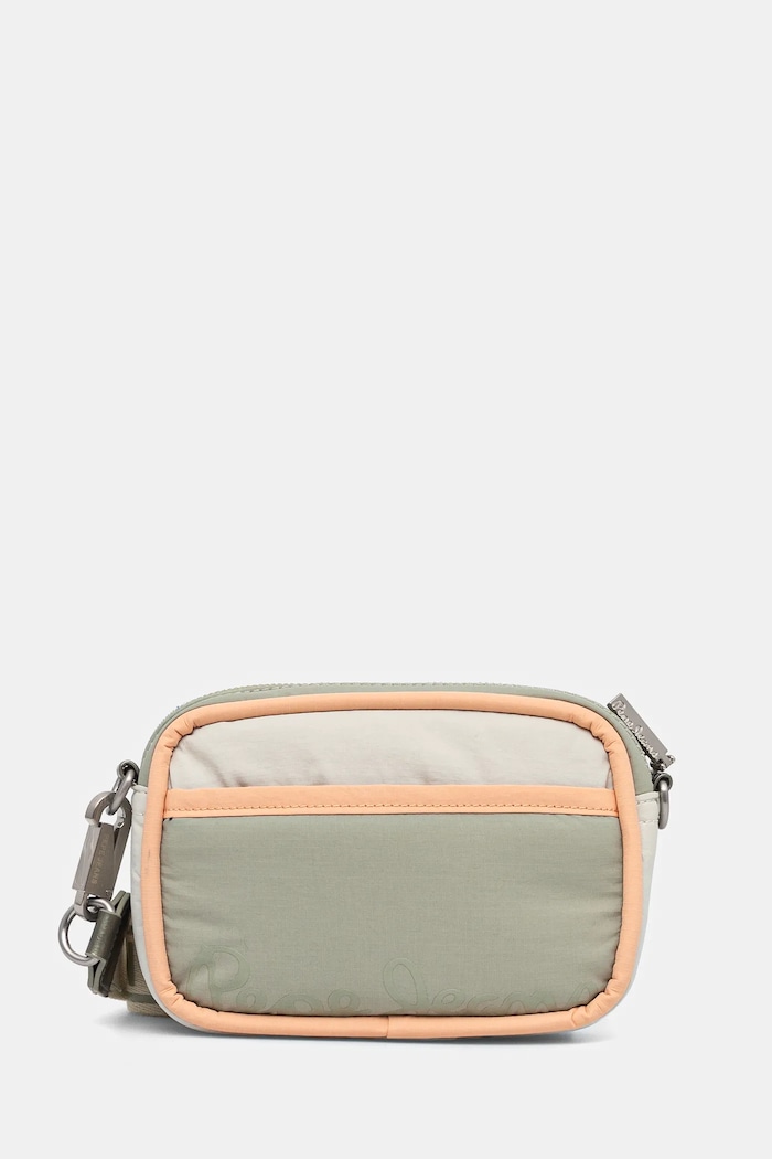 Kabelka Pepe Jeans BRIANAE BLOOM hladký zelená PL031653