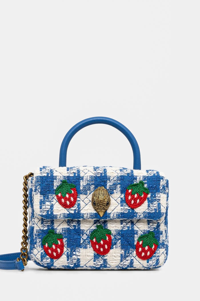 Kabelka Kurt Geiger London KENSINGTON vzorovaný modrá 2708886609