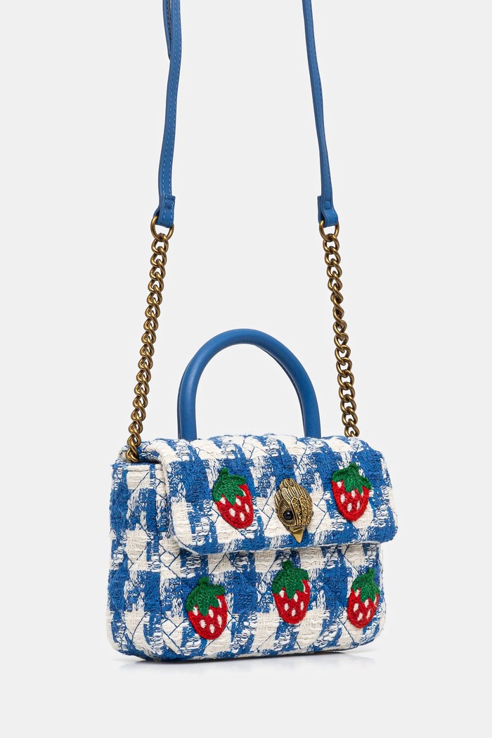 Kabelka Kurt Geiger London KENSINGTON 2708886609 modrá SS25