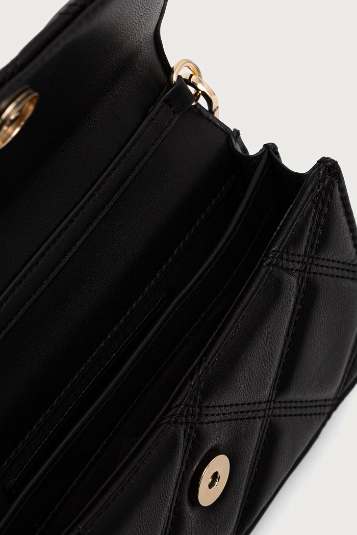 Чанта crossbody дамска от имитация на кожа Bjeffa Steve Madden черен SM13001604