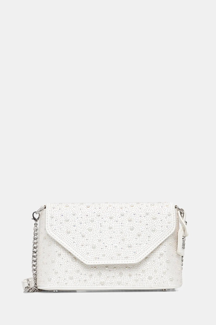 Kabelka Steve Madden Breem nášivka béžová SM13001716