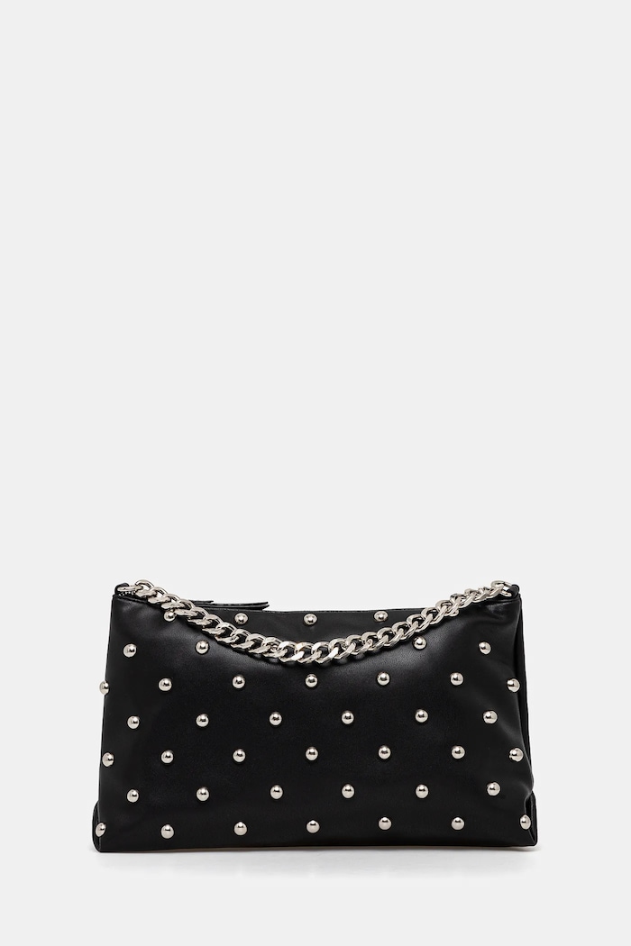 Steve Madden geantă Brandyy nu incape in A4 negru SM13001697