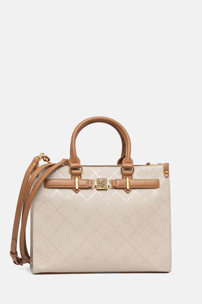 Steve Madden geantă Bstilo-E incape in A4 bej SM13001734