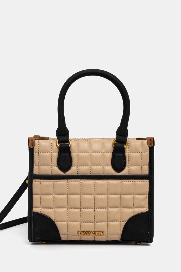 Kabelka Steve Madden Bmassi-N vzorovaný béžová SM13001688