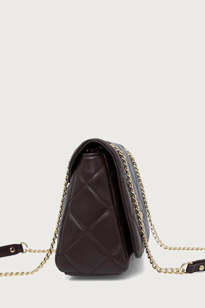 Valentino Bags Torebka crossbody damska z imitacji skóry VBS3KK02R brązowy AA00