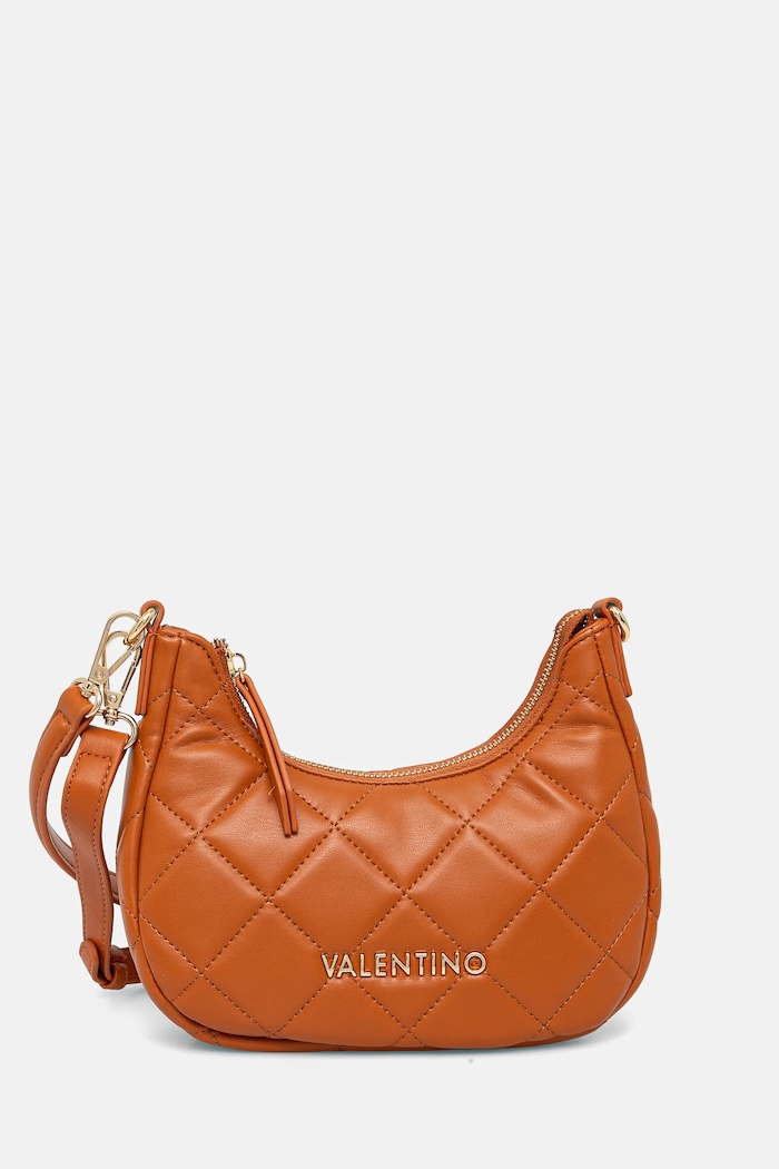 Kabelka Valentino Bags imitácia kože oranžová VBS3KK45R