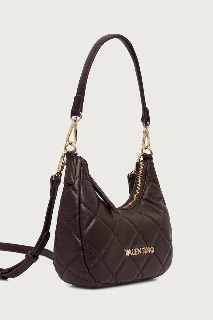 Valentino Bags Torebka crossbody damska z imitacji skóry VBS3KK45R brązowy AA00