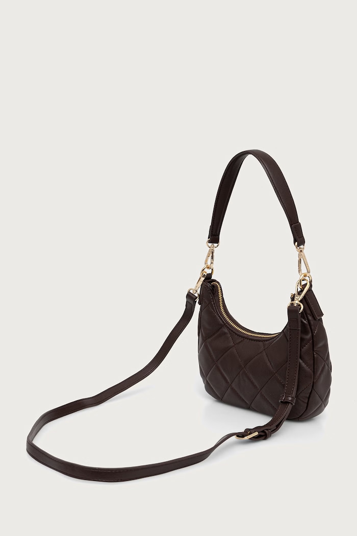 Akcesoria Valentino Bags Torebka crossbody damska z imitacji skóry VBS3KK45R brązowy