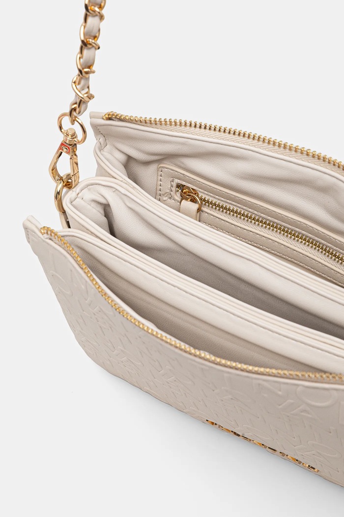 Kabelka Valentino Bags VBS6V010 béžová