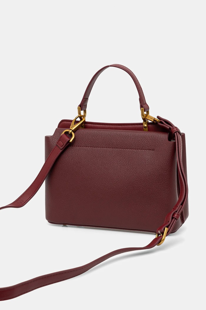 Akcesoria Valentino Bags torebka VBS8G505 bordowy