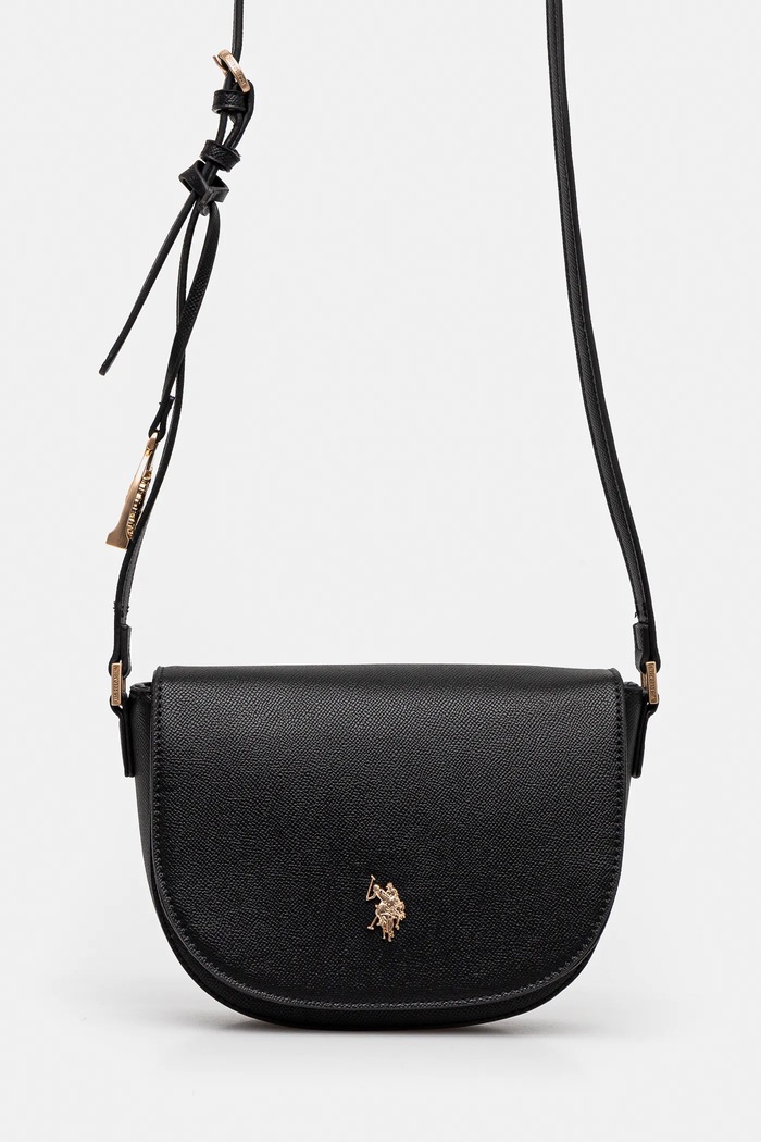 Τσάντα U.S. Polo Assn. Jones συνθετικό μαύρο BEUJE8654WVP