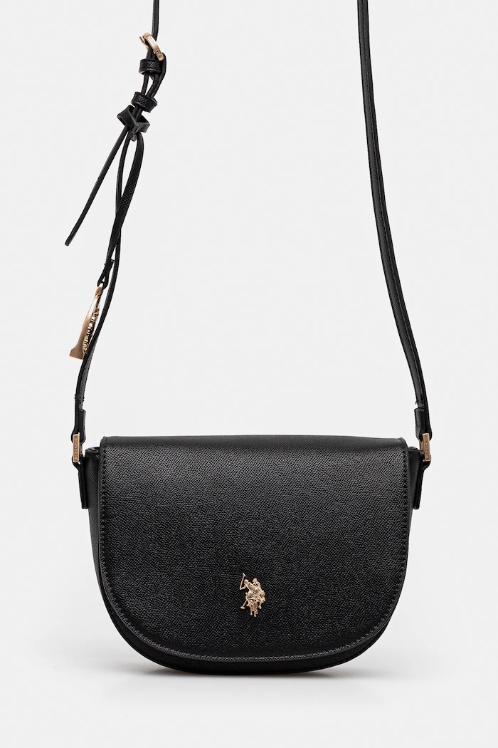 Τσάντα U.S. Polo Assn. Jones συνθετικό μαύρο BEUJE8654WVP