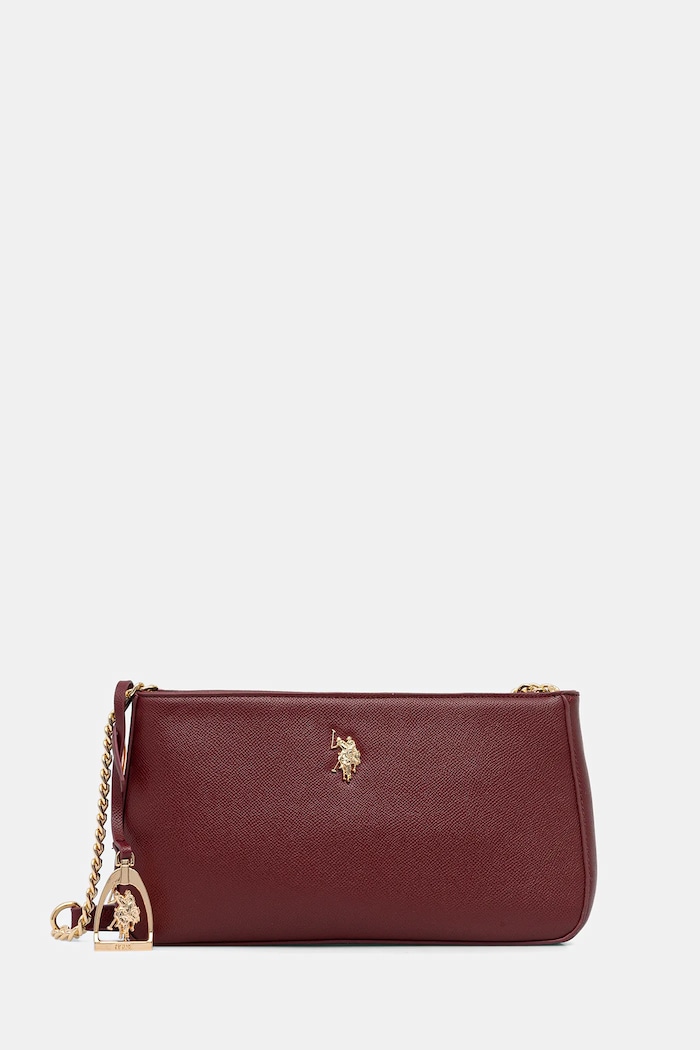 U.S. Polo Assn. Borsa da donna in similpelle Jones granata BEUJE8663WVP