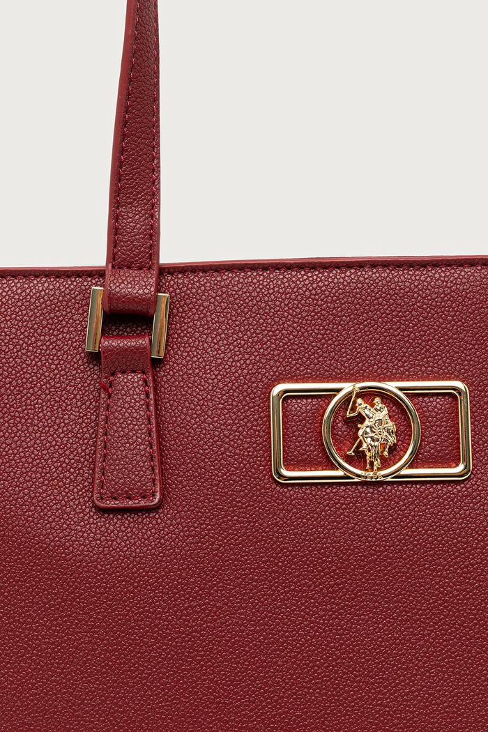 U.S. Polo Assn. Torebka shopper damska Jones BEUJ88674WVP czerwony AA00