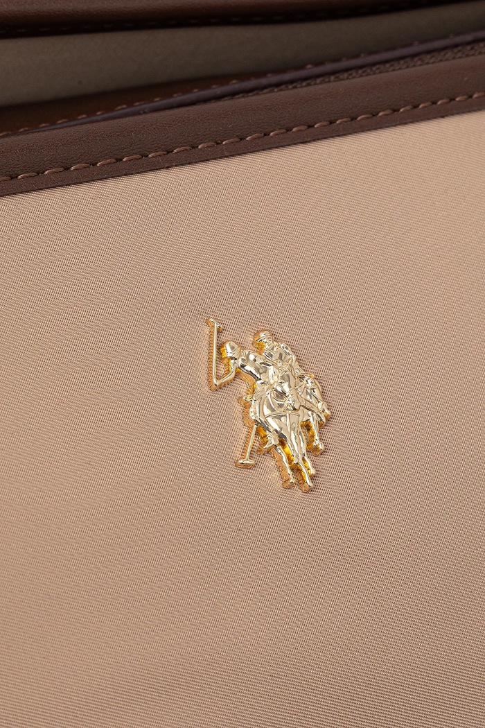 Τσάντα U.S. Polo Assn. Houston μπεζ BEUHU6386WZC