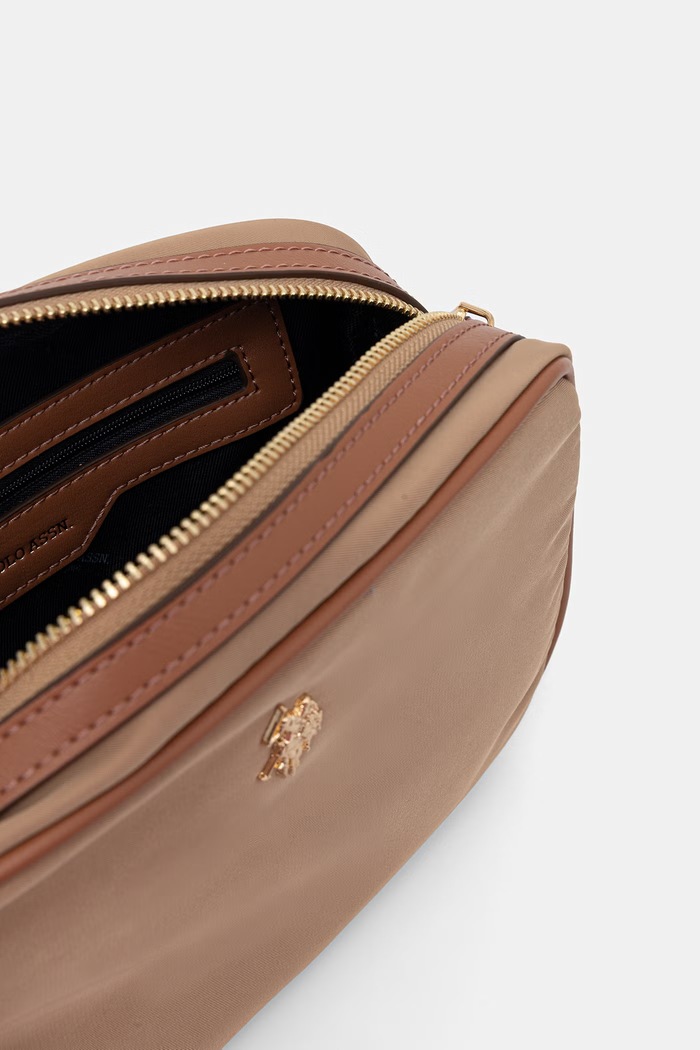U.S. Polo Assn. crossbody kabelka dámská Houston BEUHU6381WZC béžová