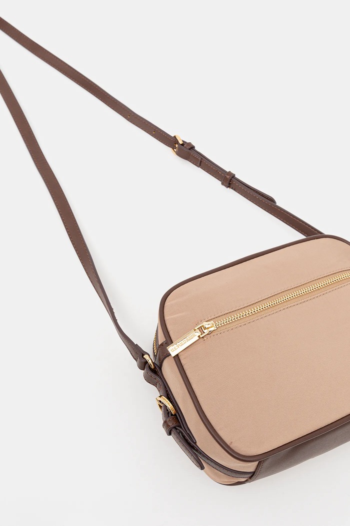 Dodatki U.S. Polo Assn. crossbody torbica ženska Houston BEUHU6381WZC rjava