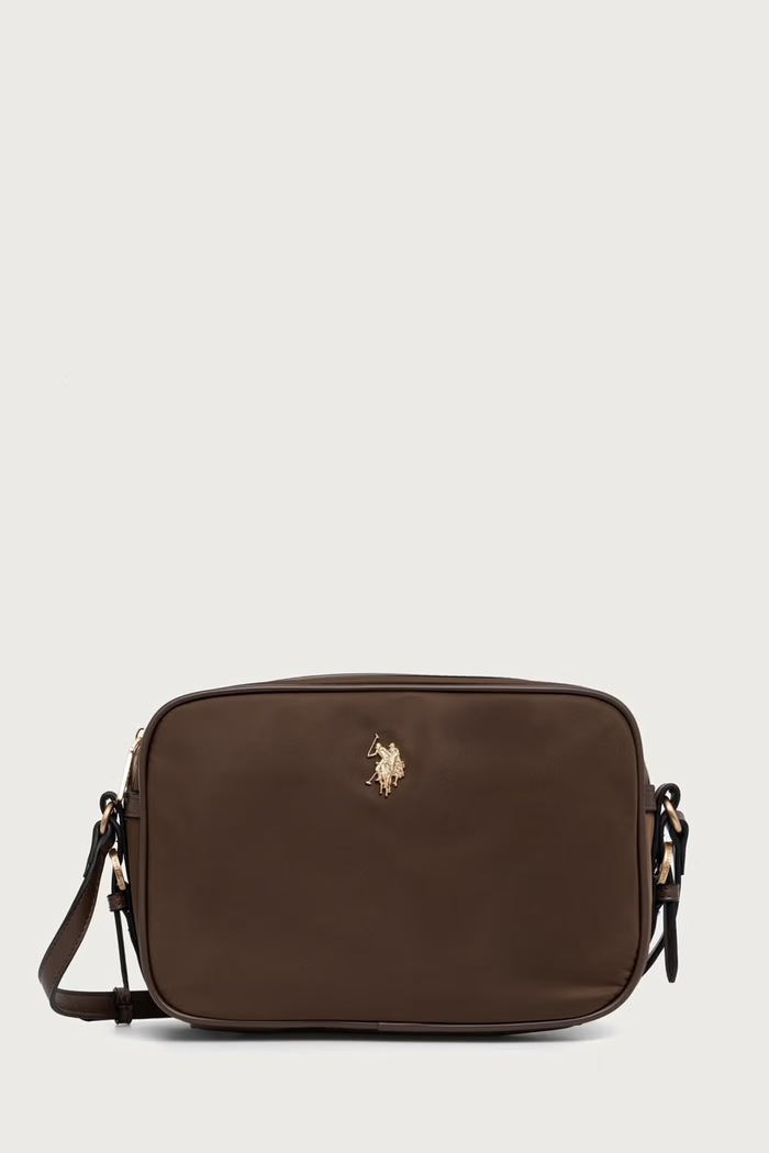 U.S. Polo Assn. Geantă crossbody pentru femei Houston maro BEUHU6381WZC