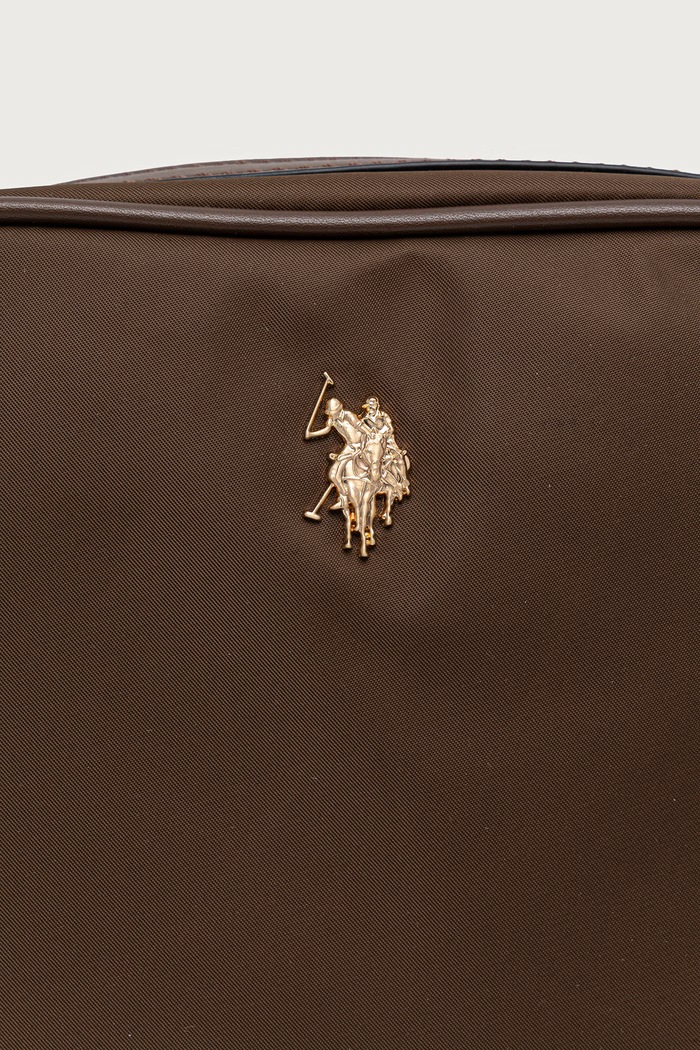 Geantă crossbody pentru femei Houston U.S. Polo Assn. BEUHU6381WZC maro
