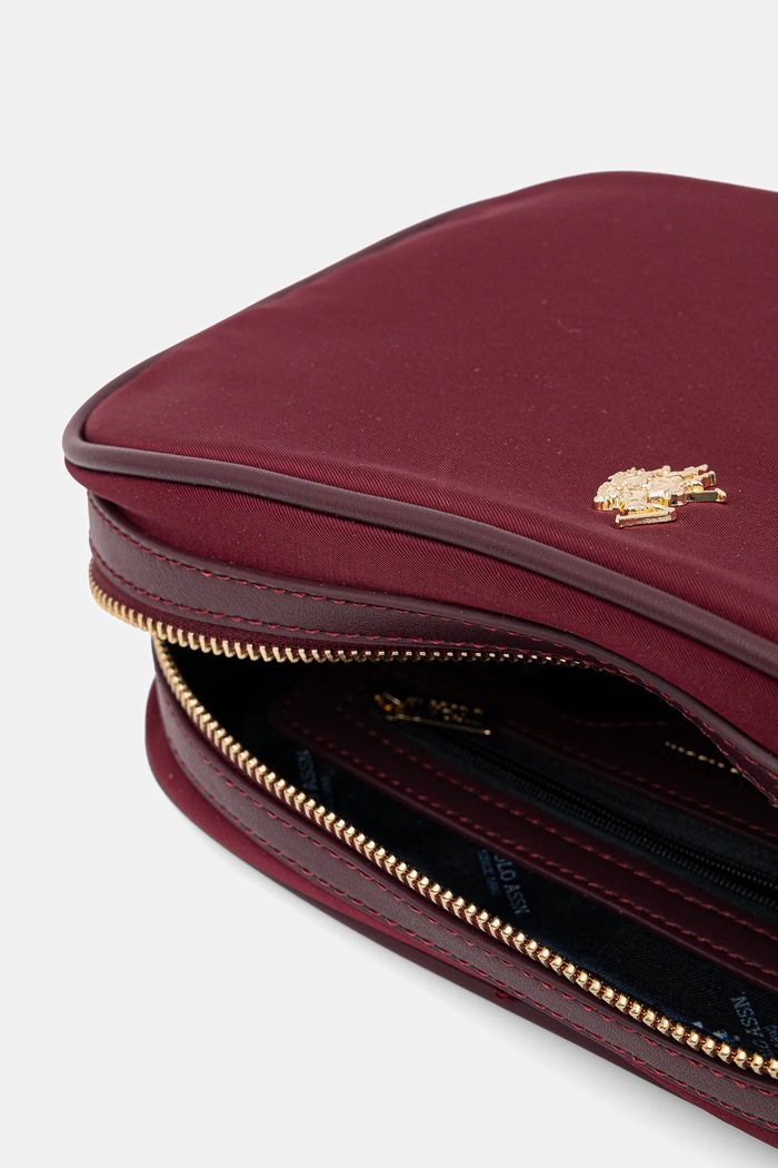 U.S. Polo Assn. crossbody torbica ženska Houston BEUHU6381WZC bordo