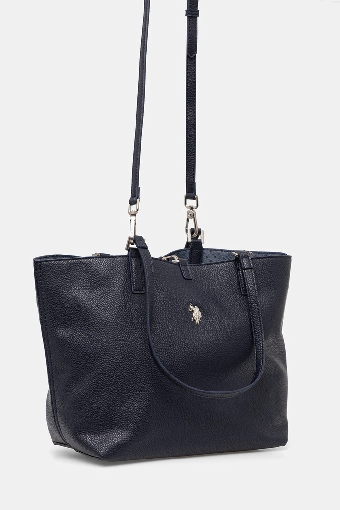 U.S. Polo Assn. shopper torba ženska iz umetnega usnja Malibu BEUM08707WVP mornarsko modra AA00