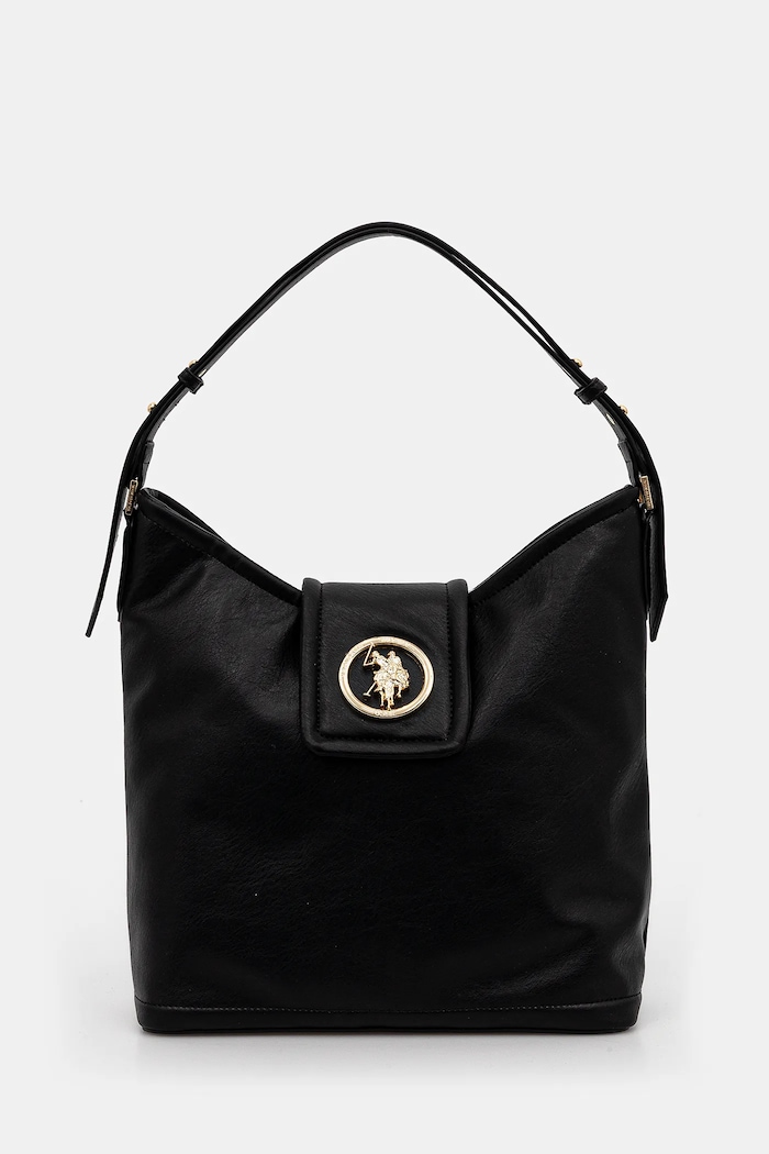 Kabelka U.S. Polo Assn. Jodhpur jednofarebný čierna BEUJ58590WVP