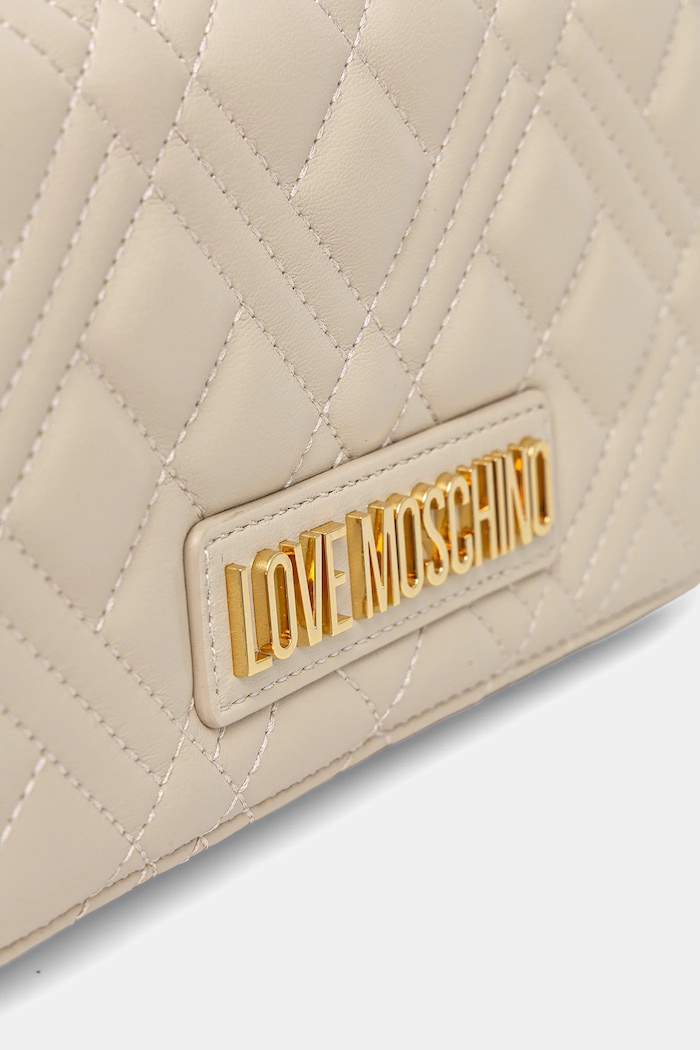 Love Moschino geantă bej JC4248PP0MLA0110