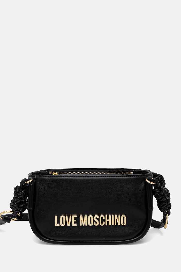 Kabelka Love Moschino hladký černá JC4235PP0MKL0000