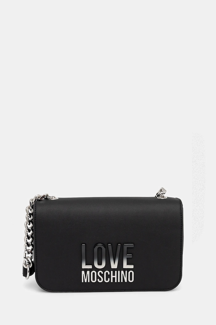 Τσάντα Love Moschino συνθετικό μαύρο JC4254PP0MKD000B