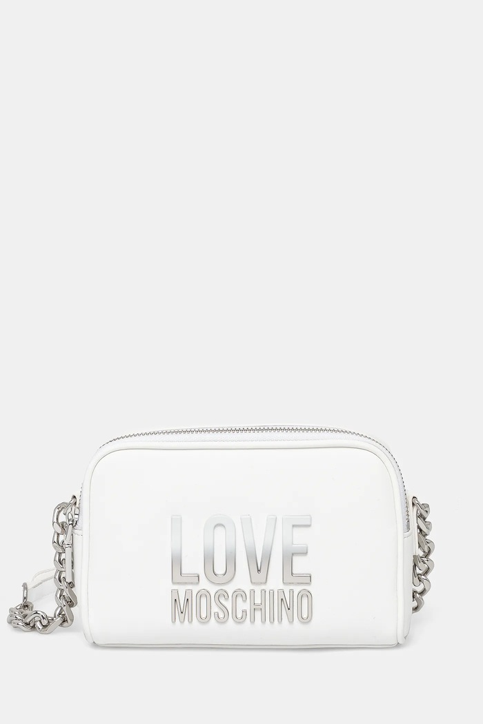 Love Moschino kézitáska szintetikus bőr fehér JC4255PP0MKD0100
