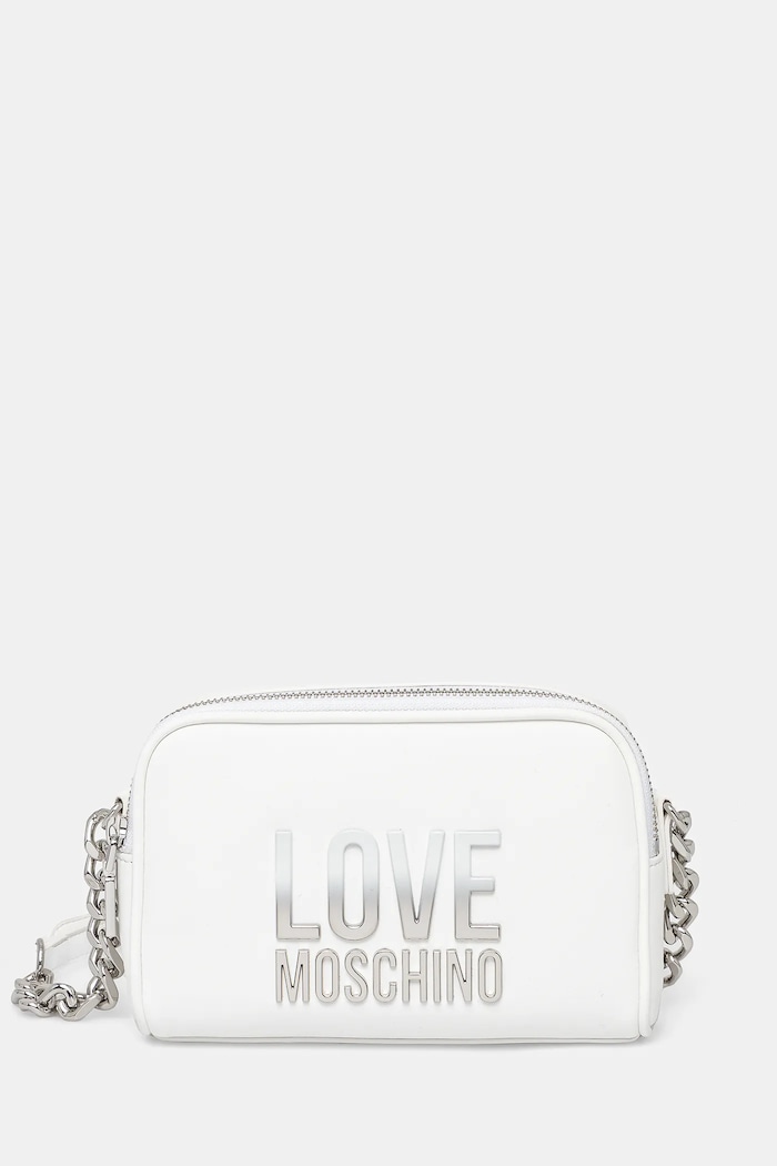 Love Moschino kézitáska szintetikus bőr fehér JC4255PP0MKD0100