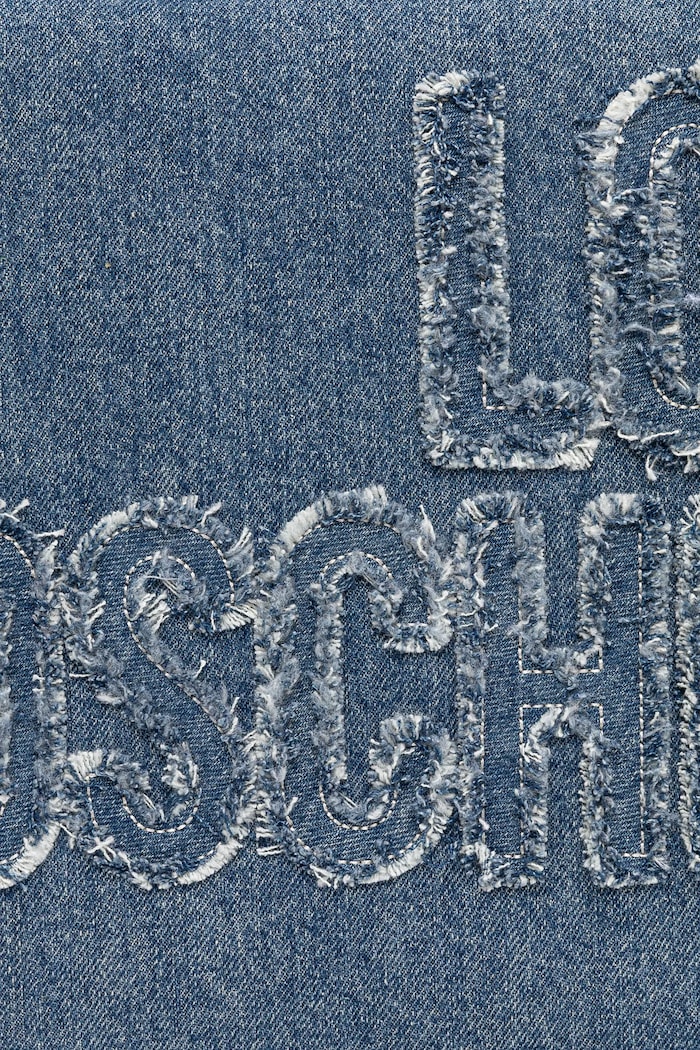 Love Moschino torebka jeansowa niebieski JC4242PP0MKM0750