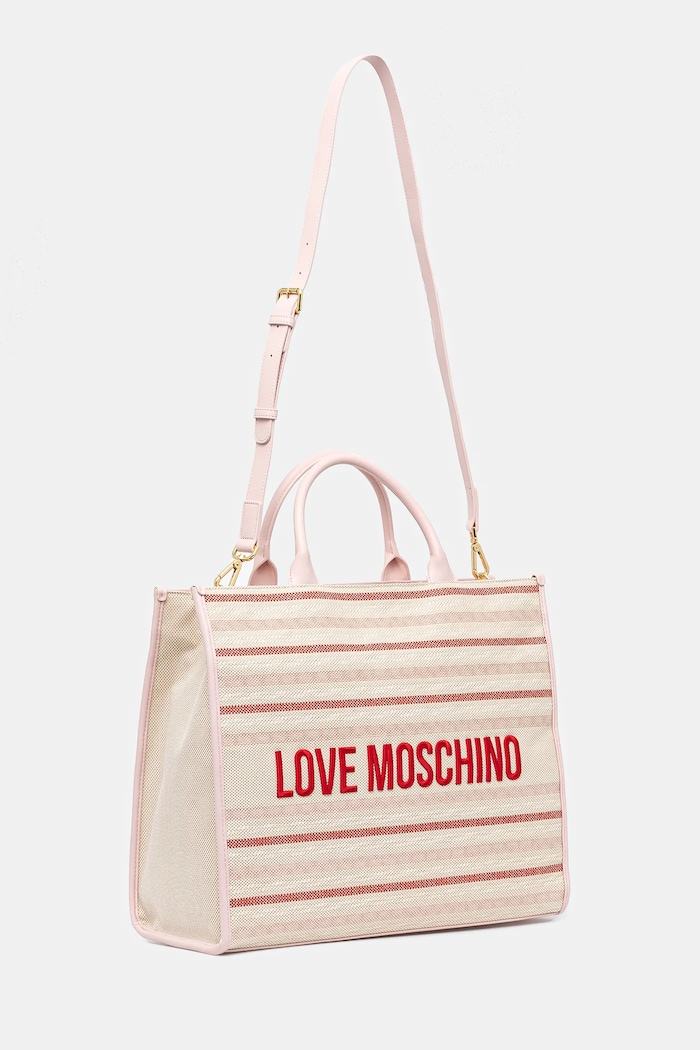 Love Moschino geantă JC4239PP0MKO110A bej SS25