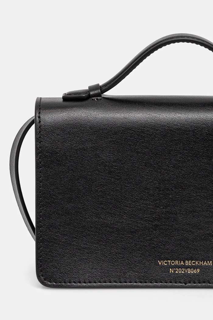 Doplnky Kožená kabelka Victoria Beckham B225AAC006524A čierna