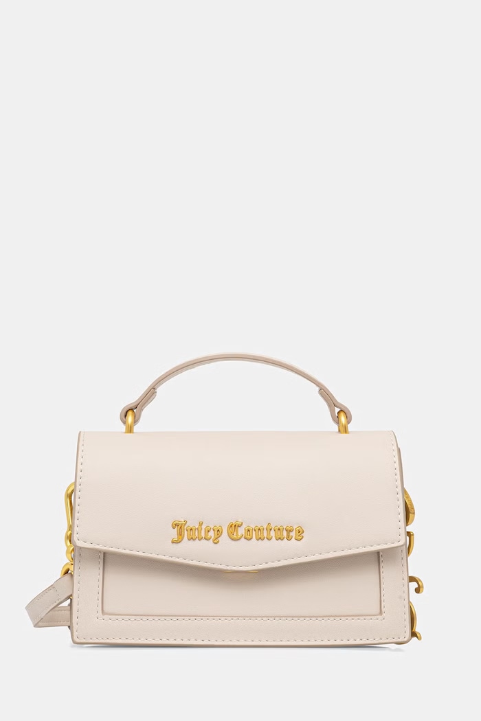Juicy Couture χιαστί γυναικεία από απομίμηση δέρματος Lily μπεζ BEJLL8755WVP