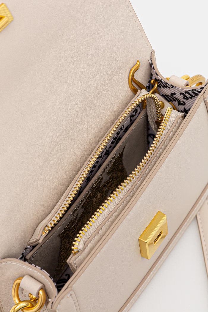 Juicy Couture χιαστί γυναικεία από απομίμηση δέρματος Lily BEJLL8755WVP μπεζ