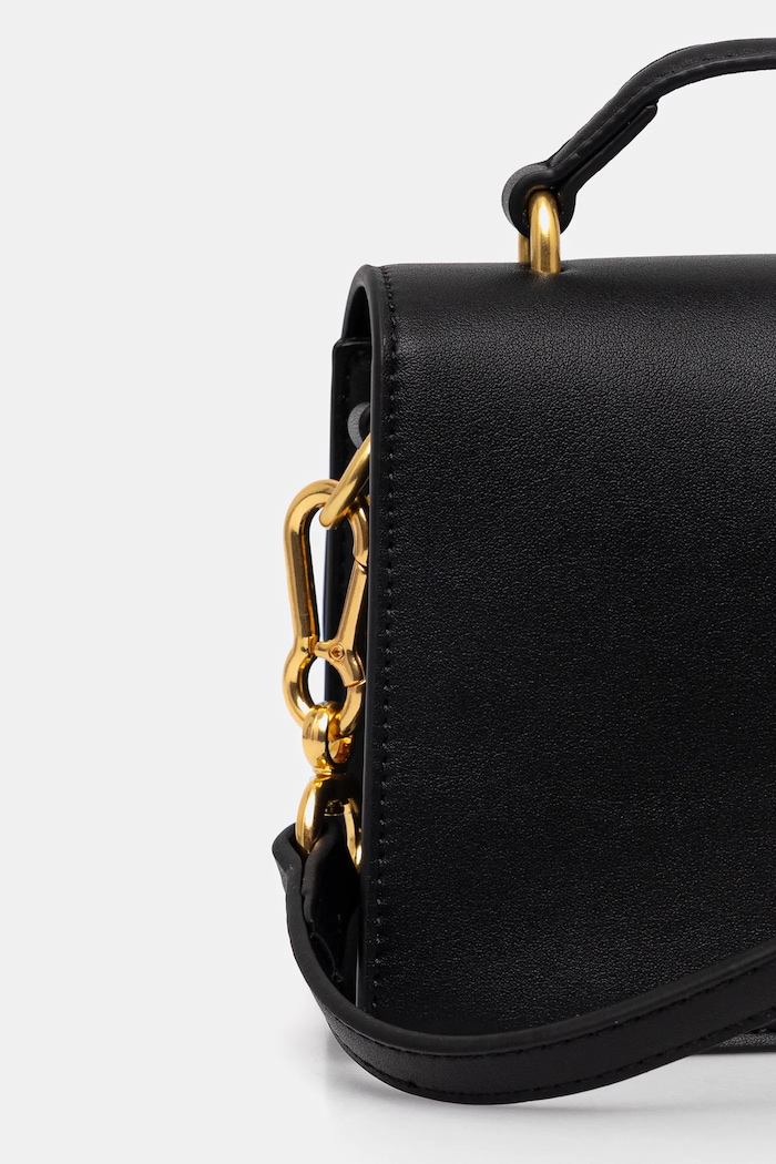 Αξεσουάρ Juicy Couture χιαστί γυναικεία από απομίμηση δέρματος Lily BEJLL8755WVP μαύρο
