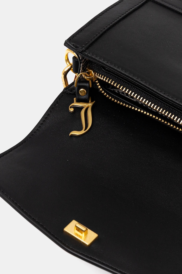 Juicy Couture χιαστί γυναικεία από απομίμηση δέρματος Lily BEJLL8755WVP μαύρο