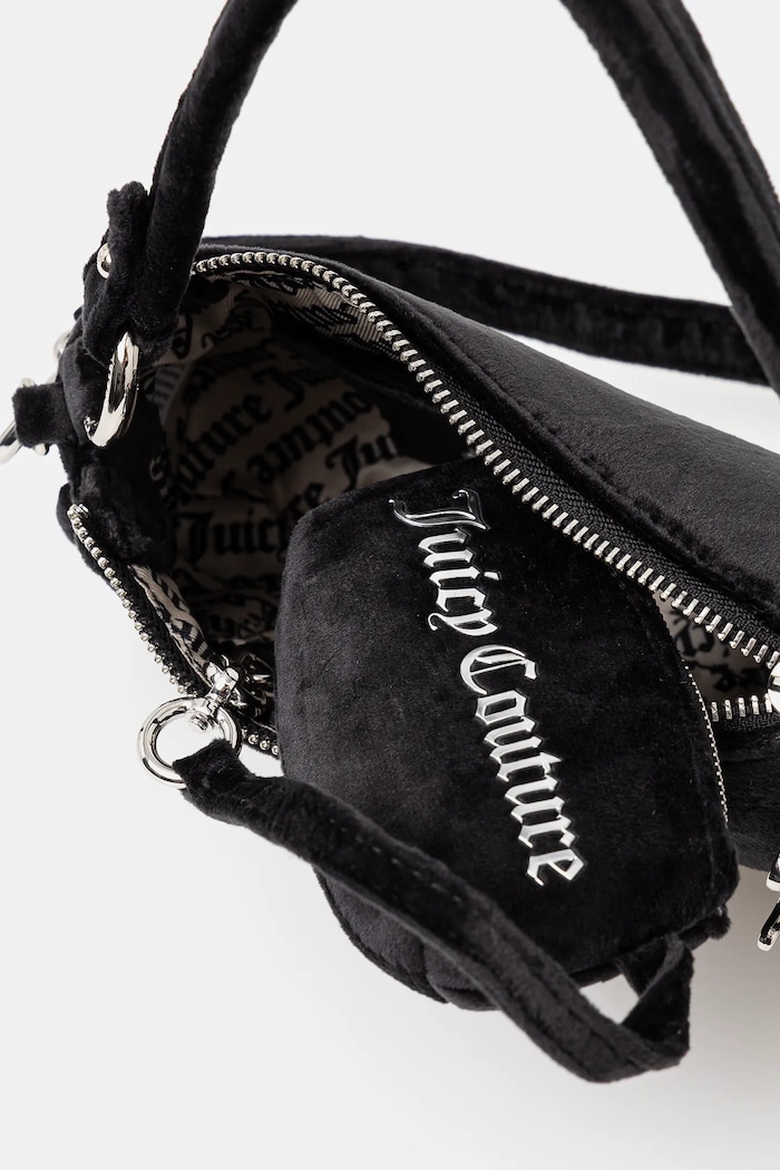 Juicy Couture χιαστί γυναικεία βελούρινη Kimberly BEJQL8767WPO μαύρο