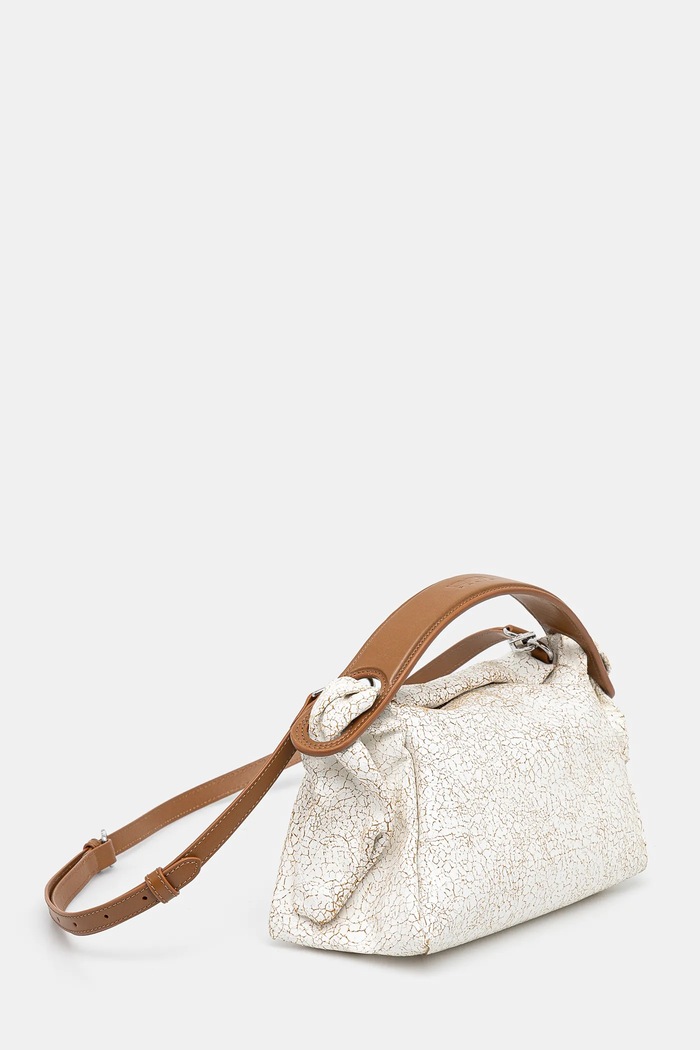 Kenzo Geantă de piele FF52SA818L08.03 bej SS25