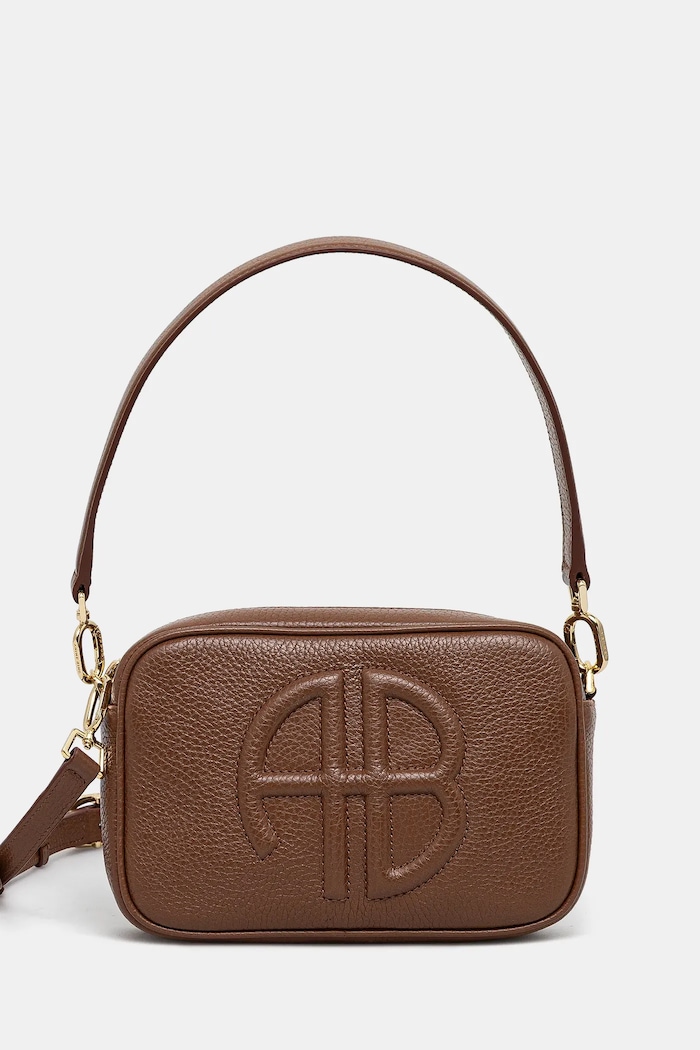 Anine Bing handbag Lili Bag detachable strap brown A.13.10956