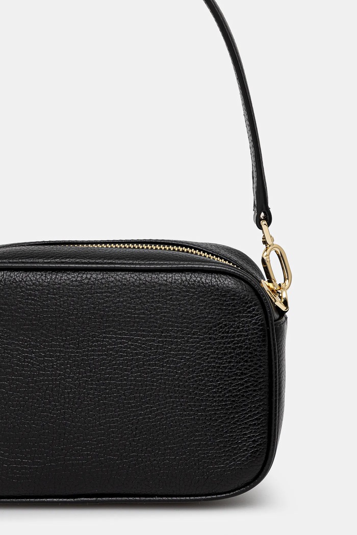 Accesorii Anine Bing poseta de piele Lili Bag A.13.10234 negru