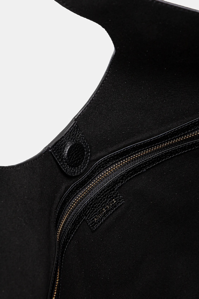 Anine Bing geanta de piele Lili Tote A.13.10364 negru